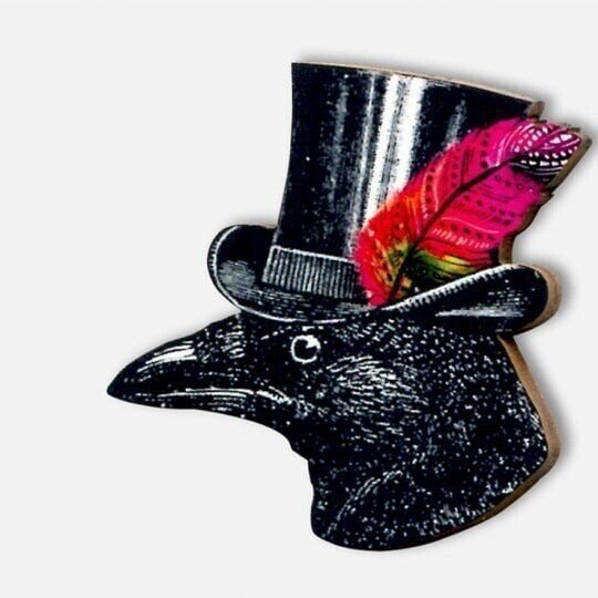 Carpenter Craft-Animal Wooden Brooch🐦