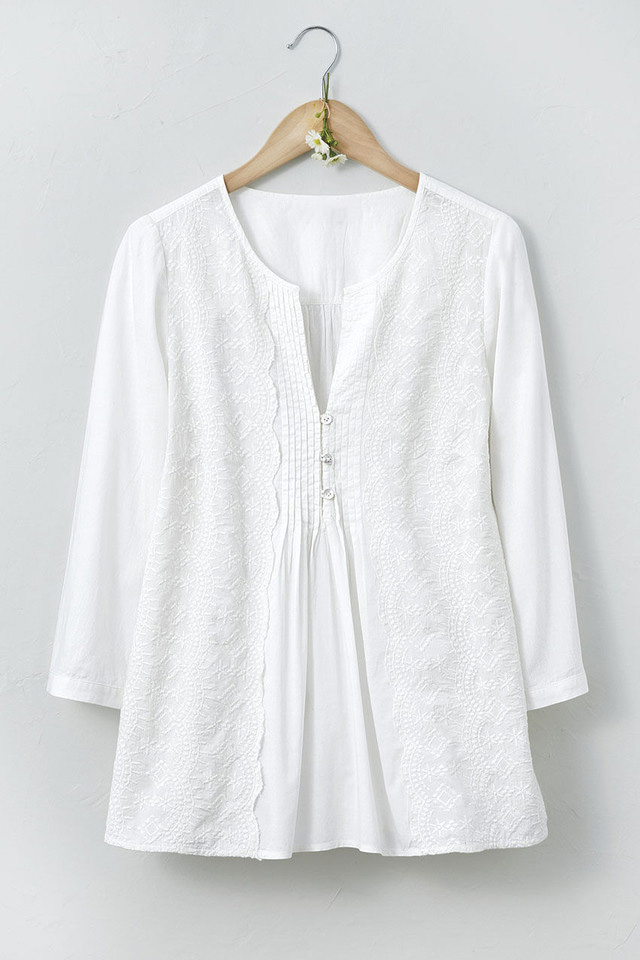 Simplicity Eyelet Blouse