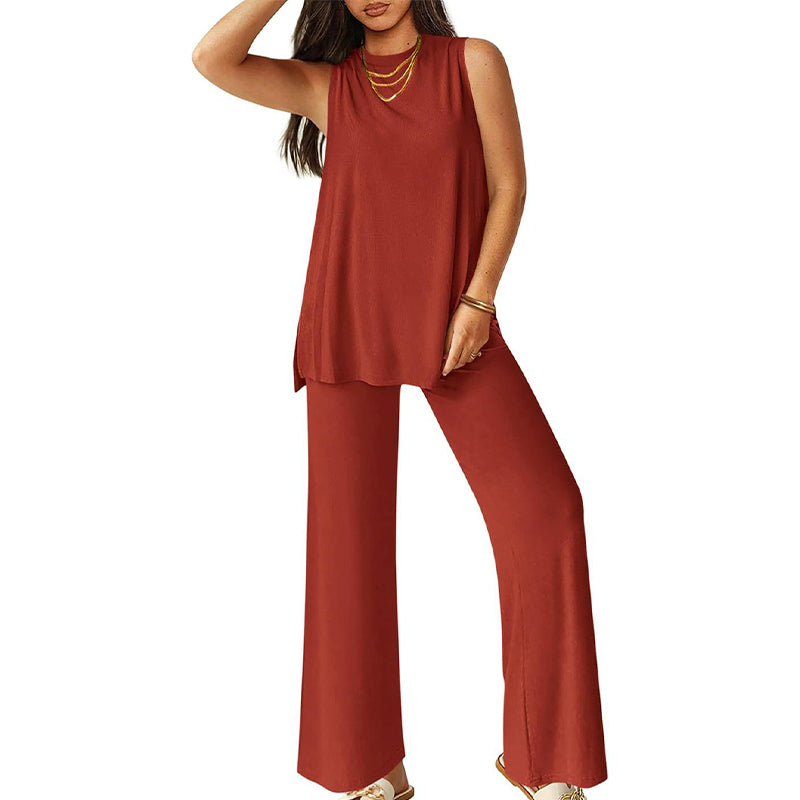 🌸New Arrival 49%OFF💖 Women's Sleeveless Top & Pants 2-Piece Set