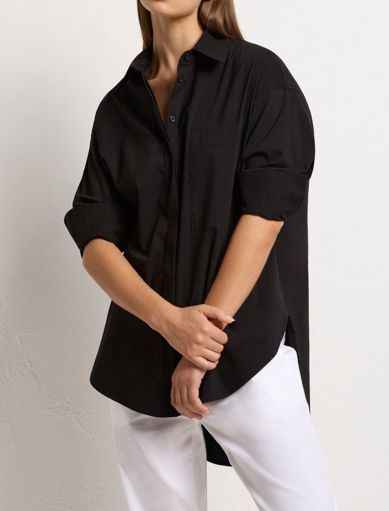 Mela Purdie Relaxed Pocket Shirt Microprene