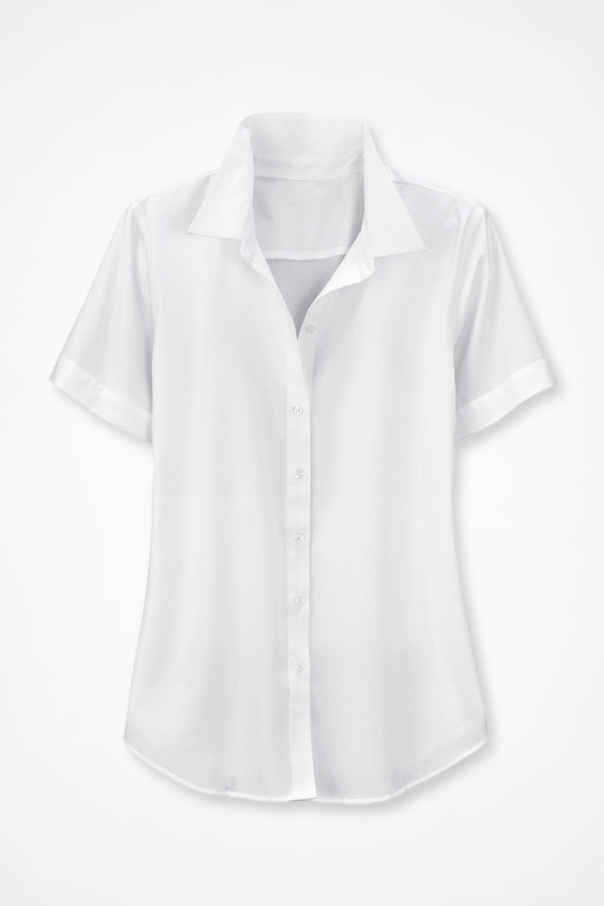 Short Sleeve Stain Stop No-Iron Shirt