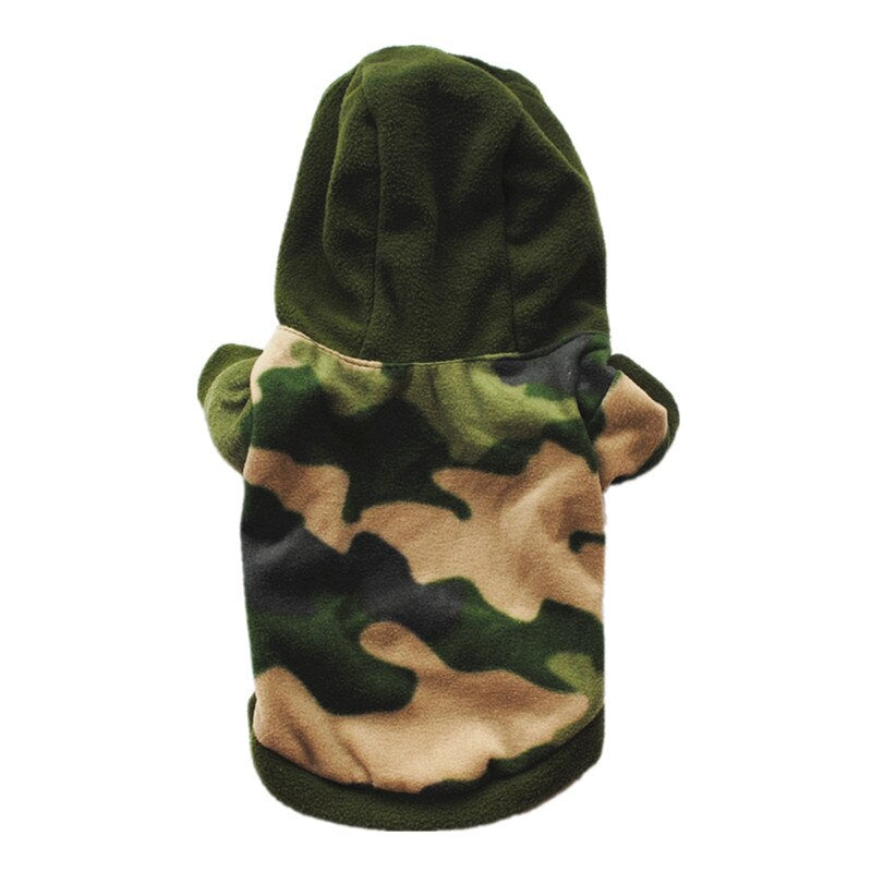 Camouflage Dog Hoodie For Dog