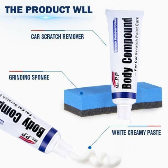 🔥HOT SALE🔥Professional Car Scratch Repair Agent (Buy 1 Get Grinding Sponge)