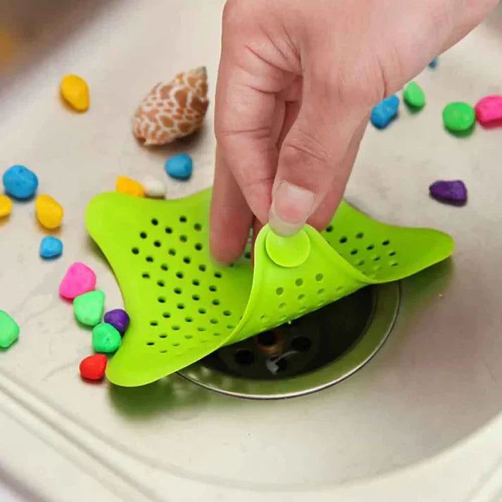 Silicone Starfish Non-Slip Sink Strainer