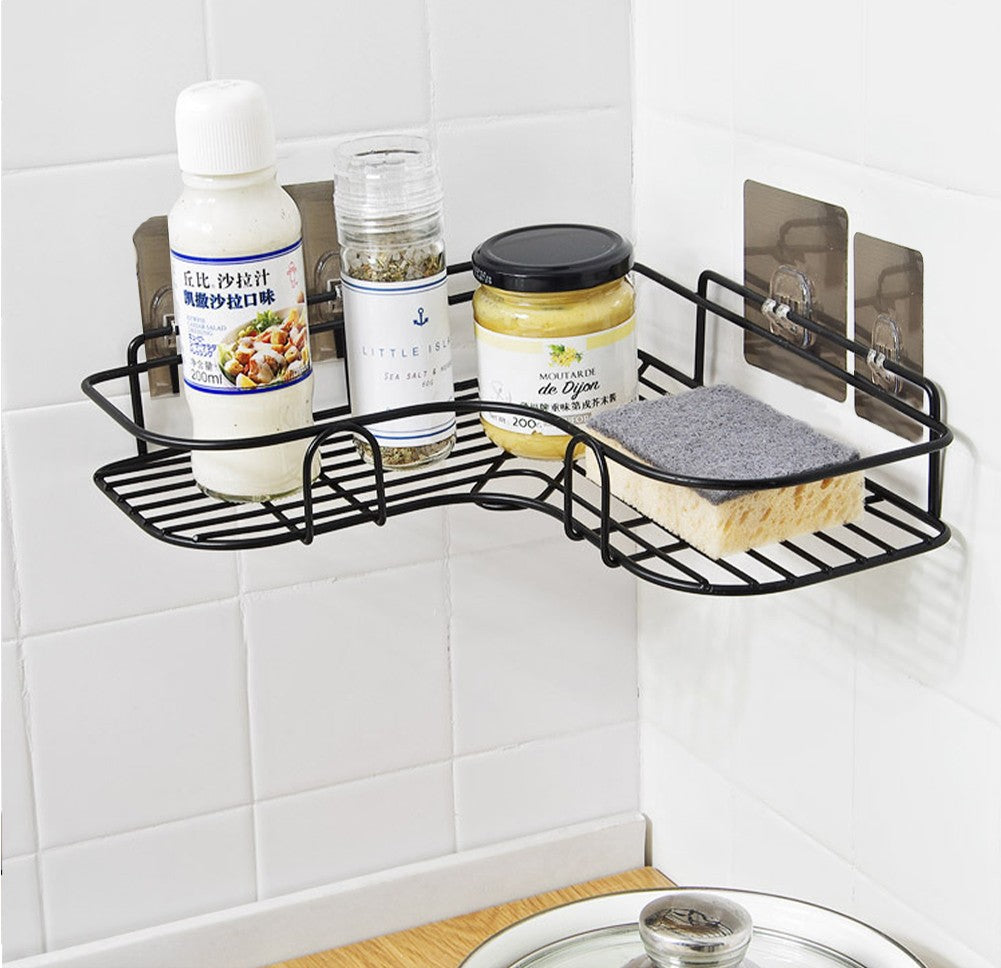 Bathroom Corner Rack Self-Adhesive