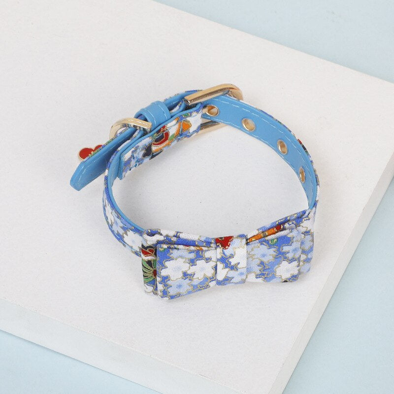 Cat Collar With Flowers