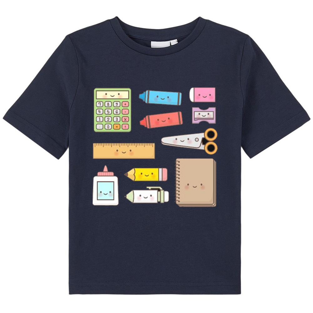 Cartoon Stationery Class T-Shirt