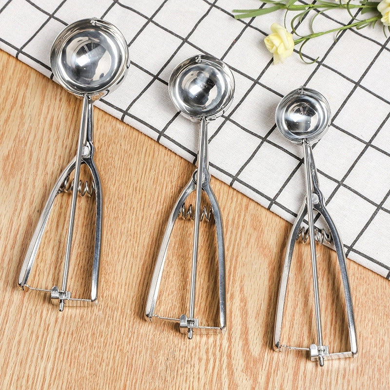 Casual Solid Color Stainless Steel Spoon