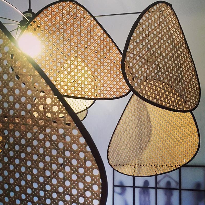 Cinque Terre | Boho Rattan Soliya Mobile Chandelier