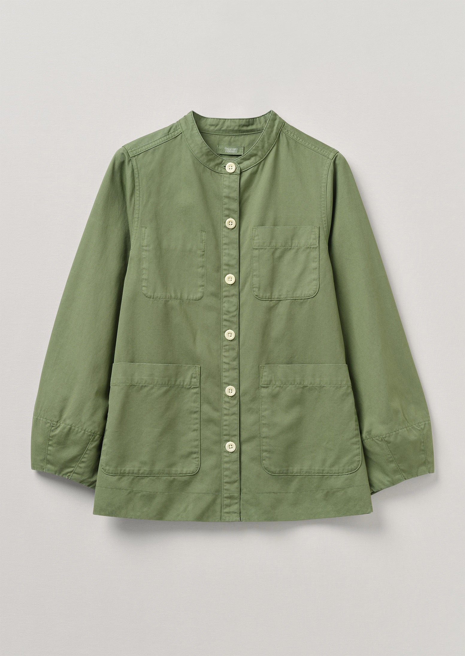 Garment Dyed Lightweight Organic Denim Jacket | Willow