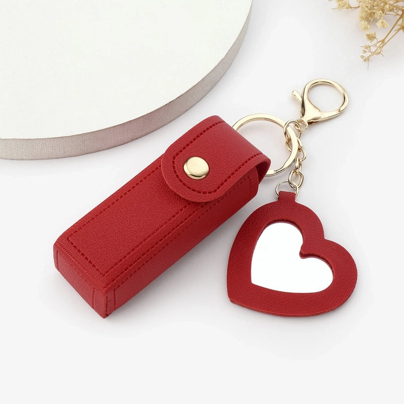 Black Army Green White Pu Leather Heart Shape Solid Color Evening Bags