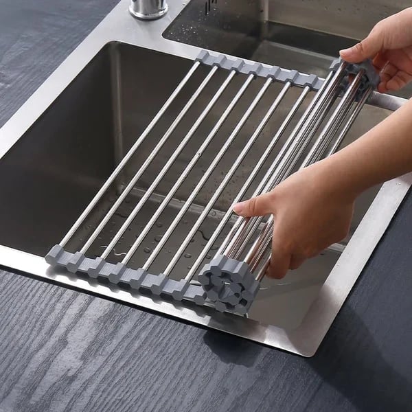 🔥49% OFF🔥 New Adjustable Dish Drainer on the sink💝