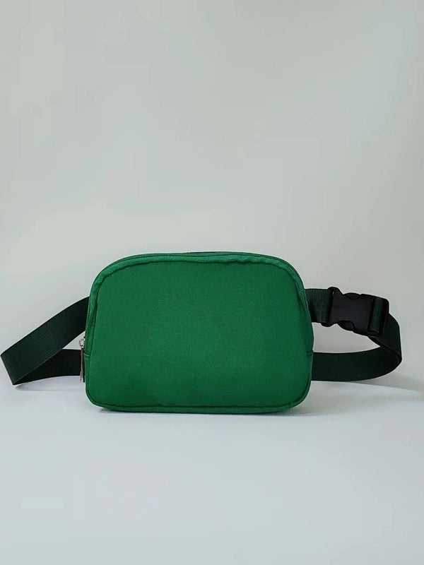 Women's Streetwear Solid Color Nylon Waist Bags