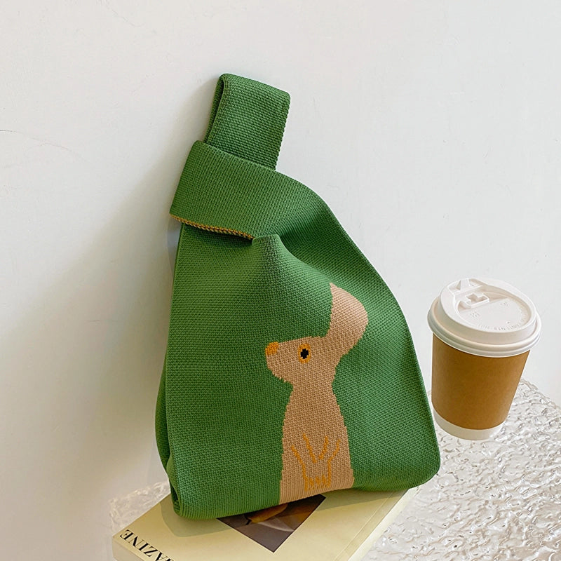 Women's Spring&summer Knit Basic Handbag