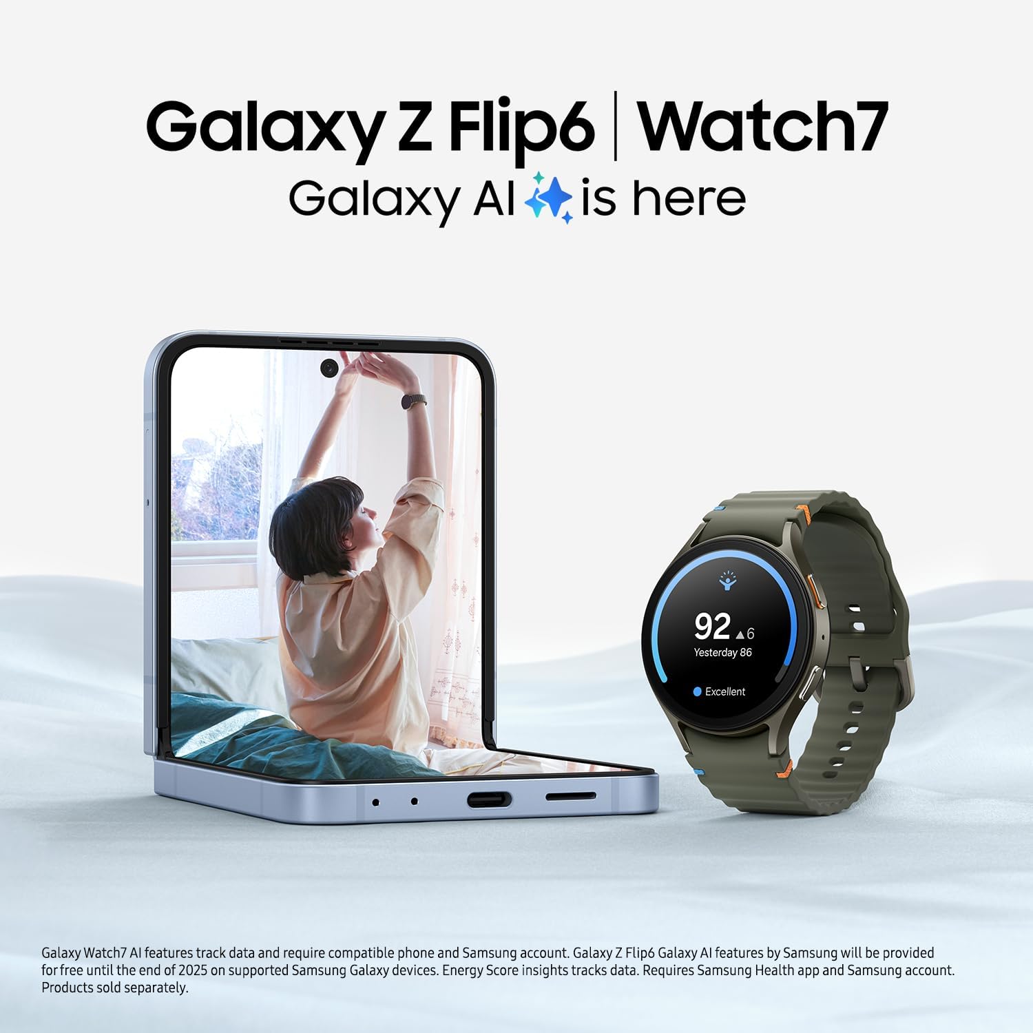 SAMSUNG Galaxy Z Flip 6 AI Cell Phone