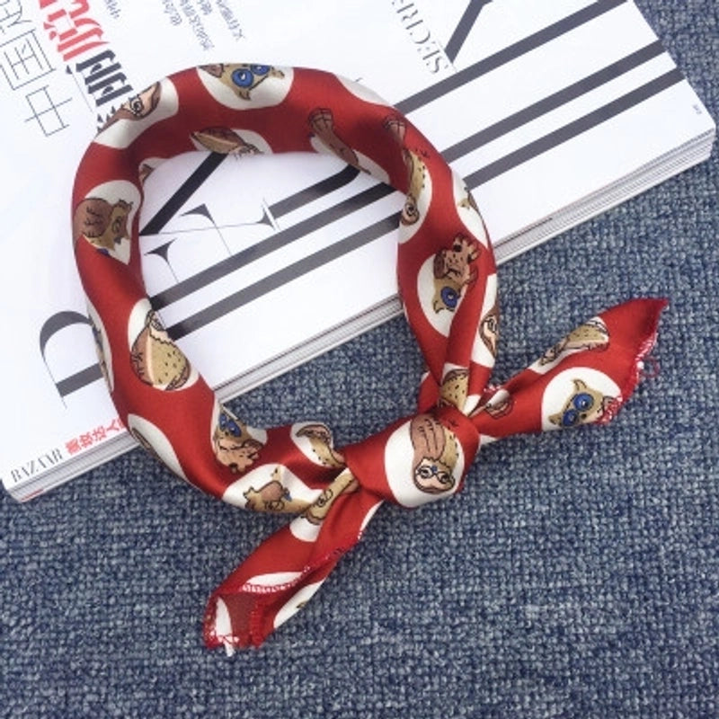 Cloth Scarf (1 Cartoon Navy)