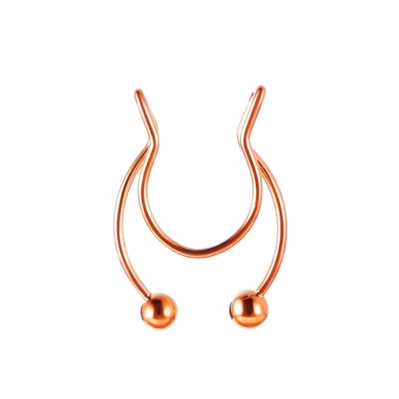 Fashion Stainless Steel U-shaped Nose Clip
