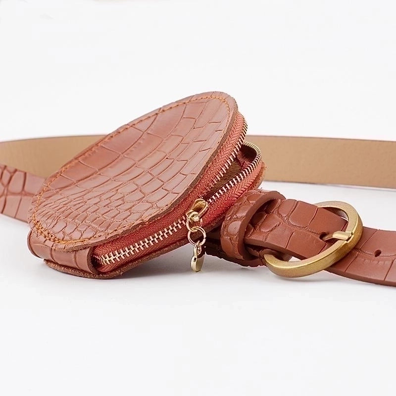 Small Bag Decoration Ladies Belt Fashion Coin Purse Wild Women's Belt Bag Women