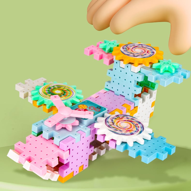 ⚙️Kids Variety Electric Building Blocks Paradise