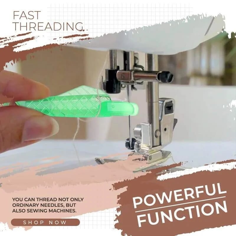 🤶Early Christmas Promotions🤶Fish mouth sewing Machine Needle Threader