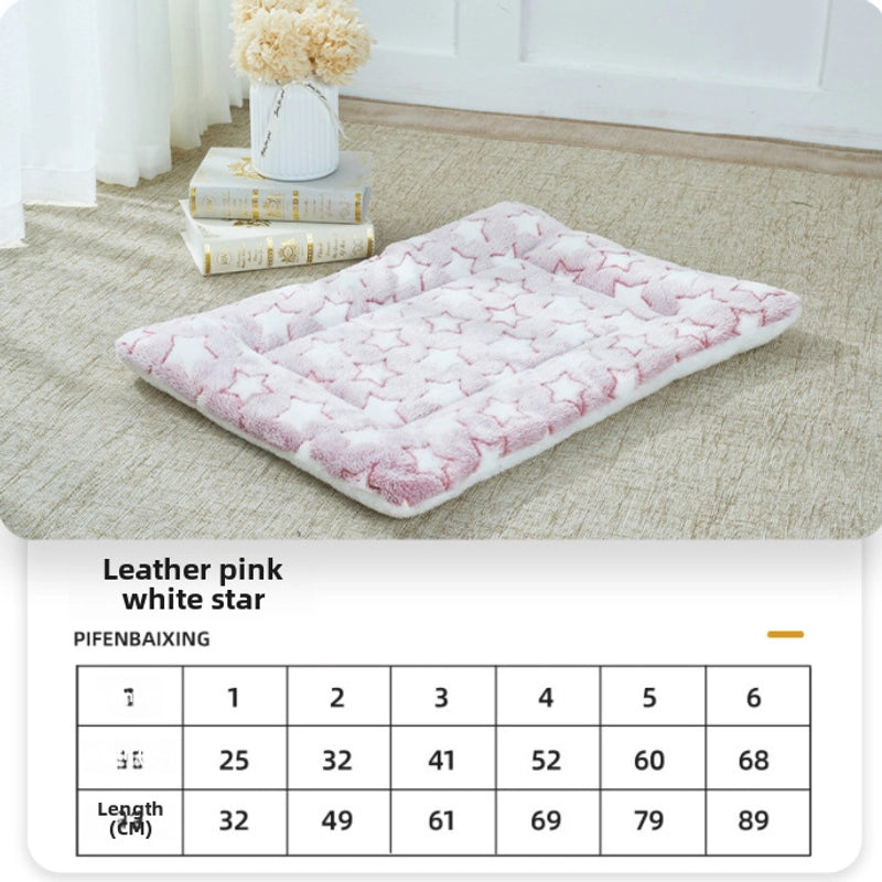 Pet Sleeping Mat Thickened Autumn And Winter Warm Mat Cat Dog Universal Blanket Mat Pet Mat