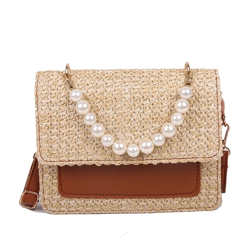 Women's All Seasons Straw Elegant Handbag