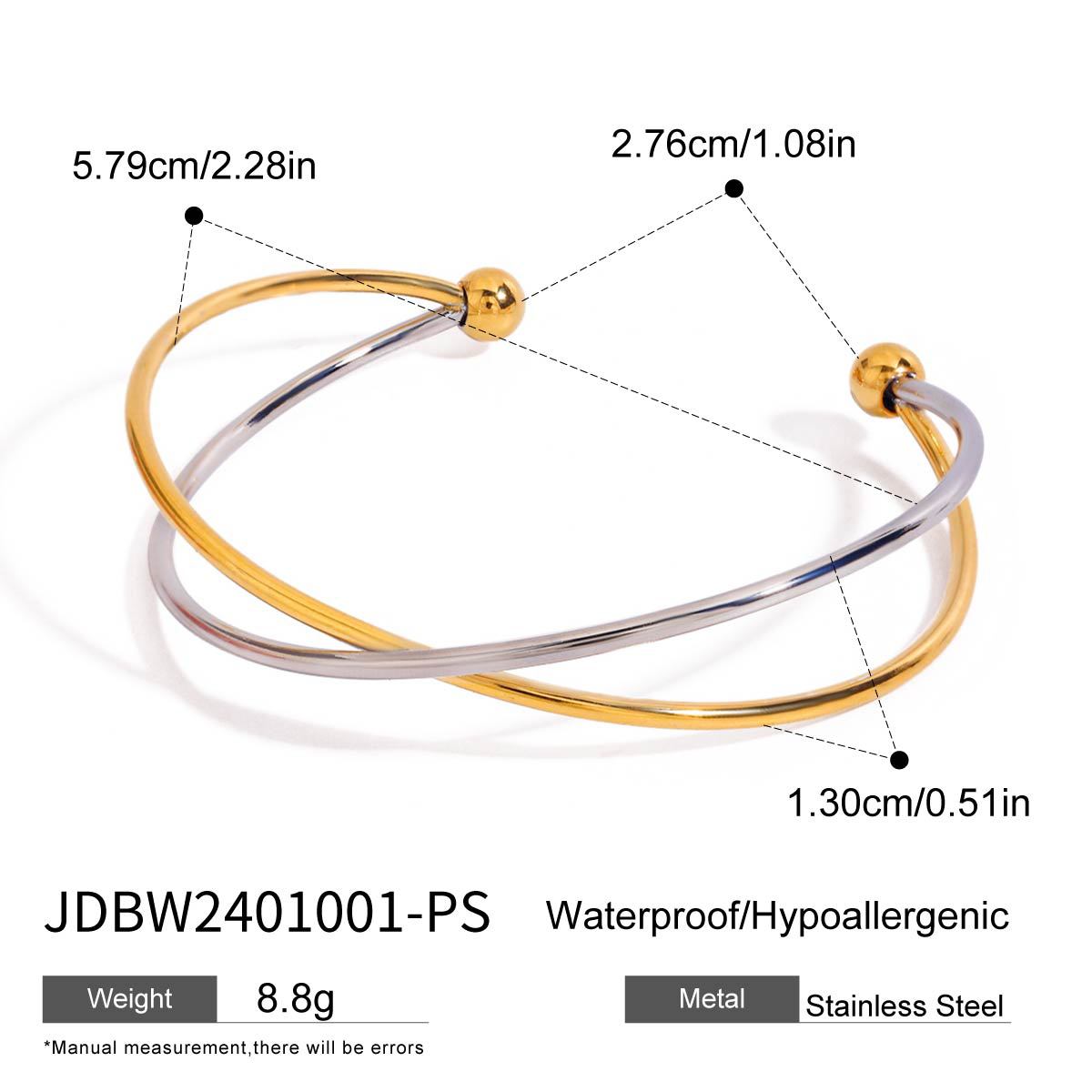 Stainless Steel Cross Bracelet Jewelry Bracelet Titanium Steel Bracelet