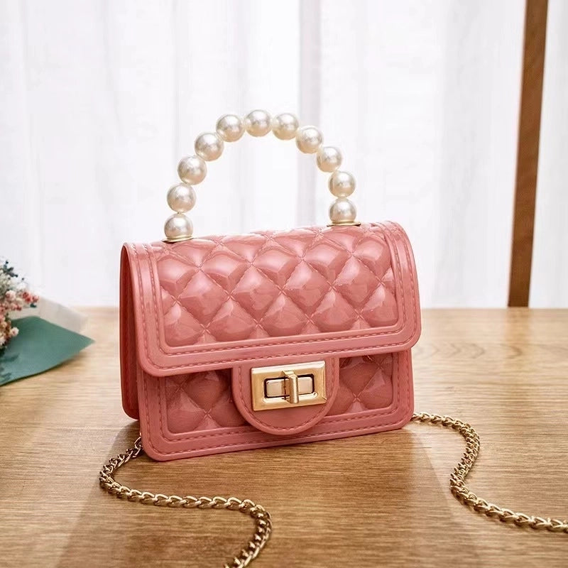 Women's Small All Seasons Arylic Fashion Handbag