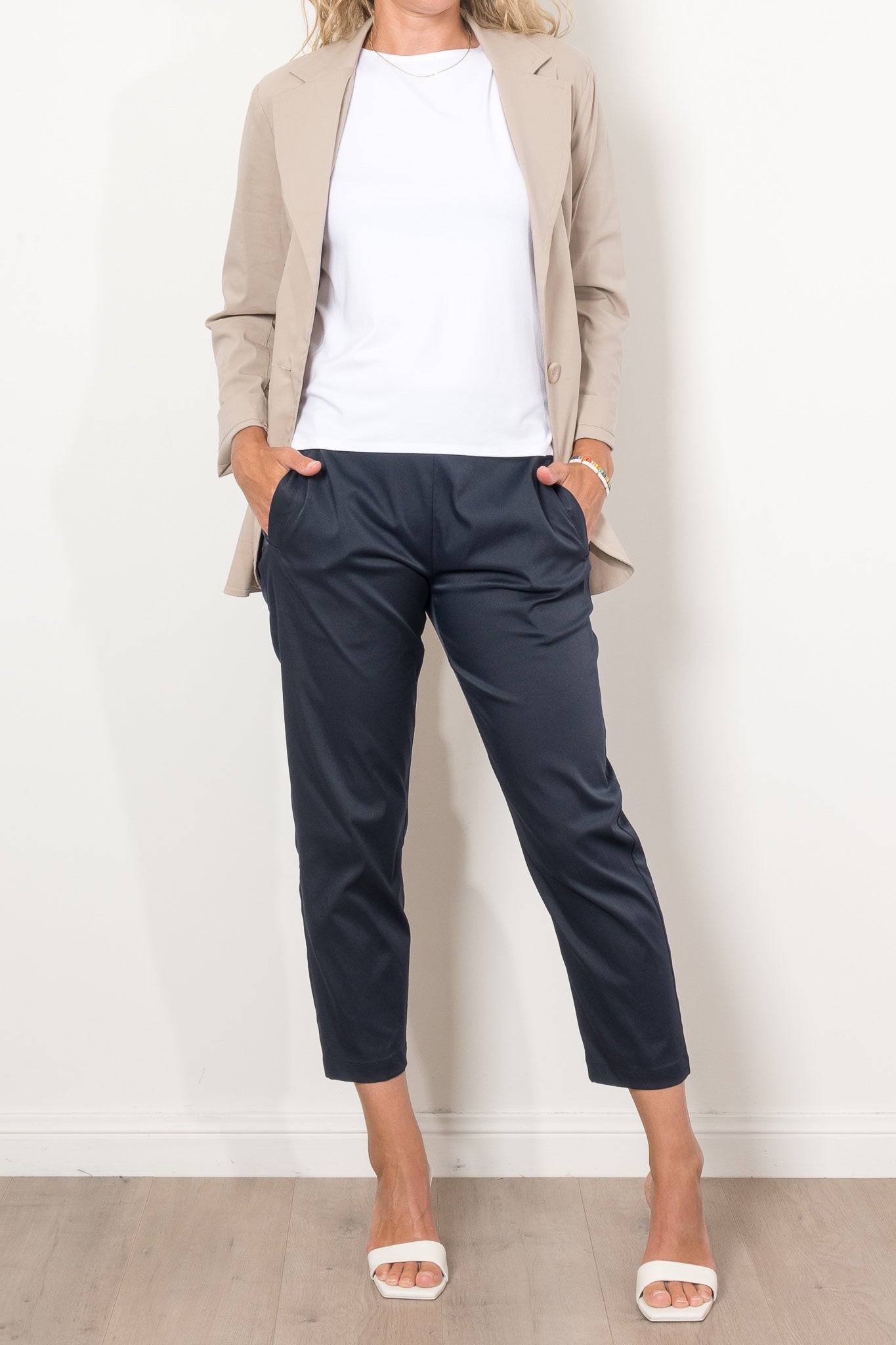 Mela Purdie Welt Pocket Trouser Stretch Chintz