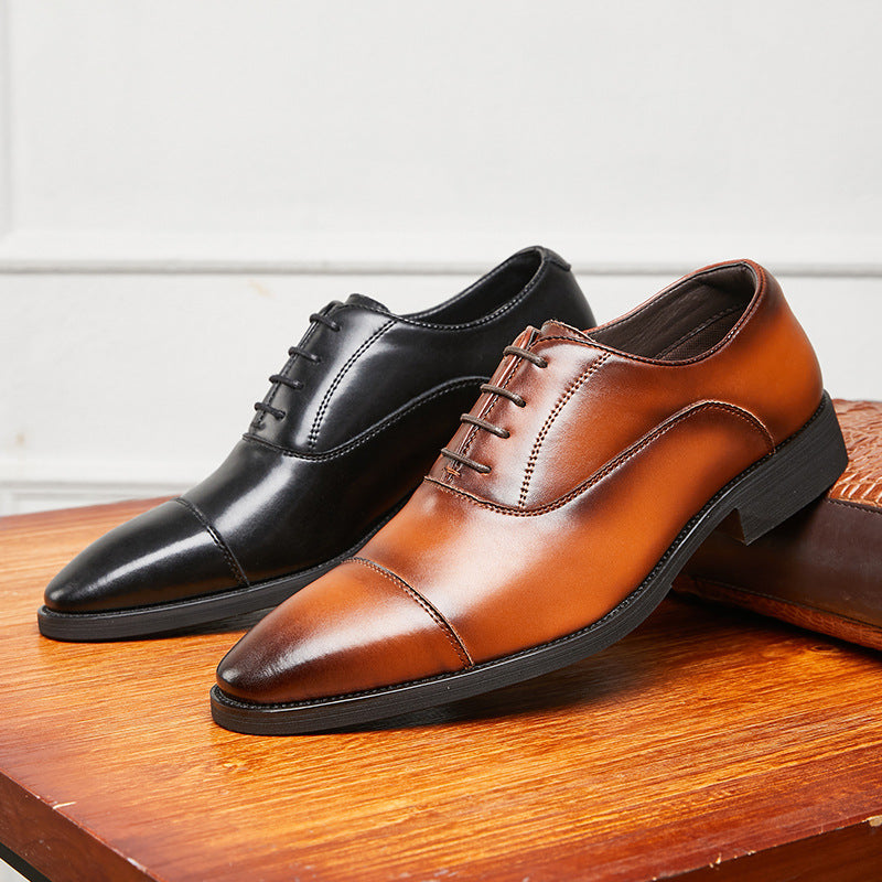 Men's Leather Fashion Oxford Casual Shoes