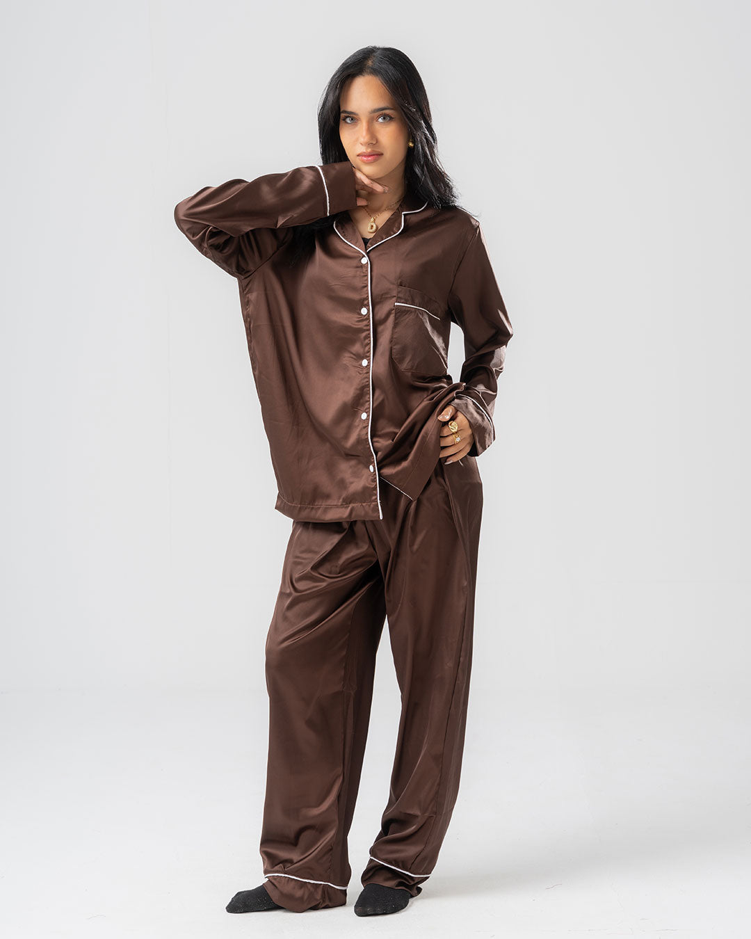 Women's Satin PJ Set