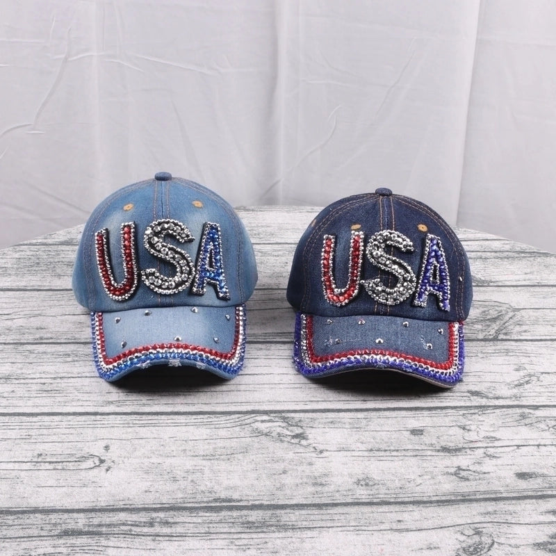 Women's Minimalist Letter Curved Eaves Baseball Cap