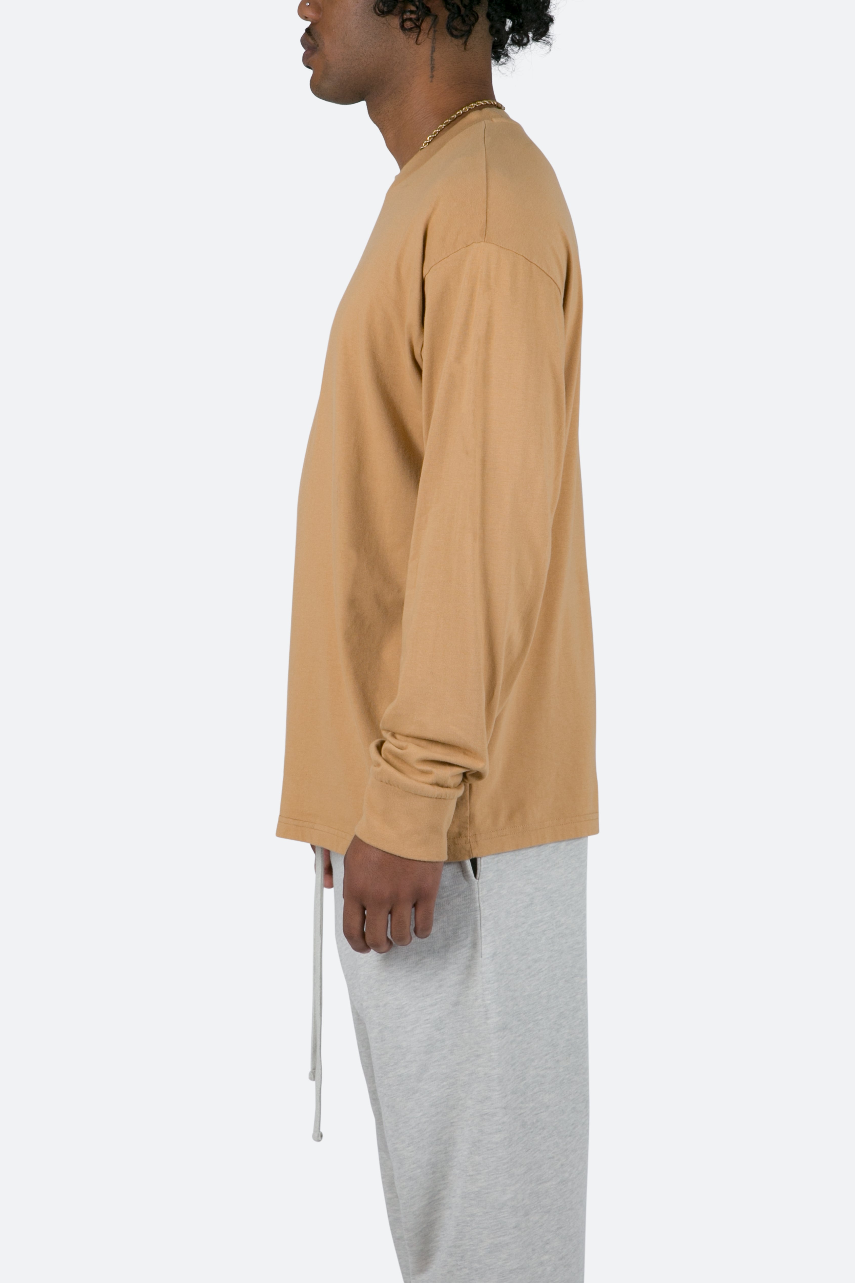 Every Day II L/S Tee - Khaki