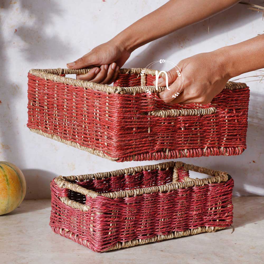 Eco-Friendly Storage Basket Set