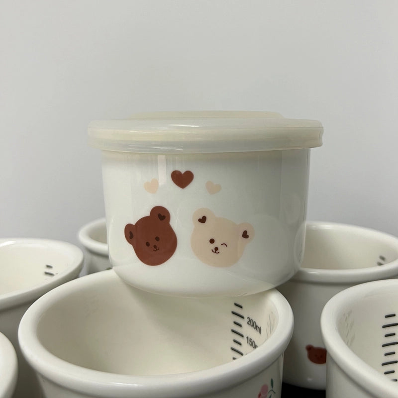Ceramic Insulation Preservation Silicone Cover With Scale Tableware