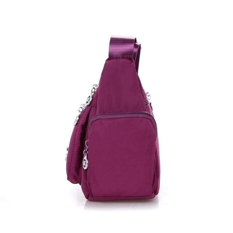 Women's Medium All Seasons Nylon Basic Shoulder Bag