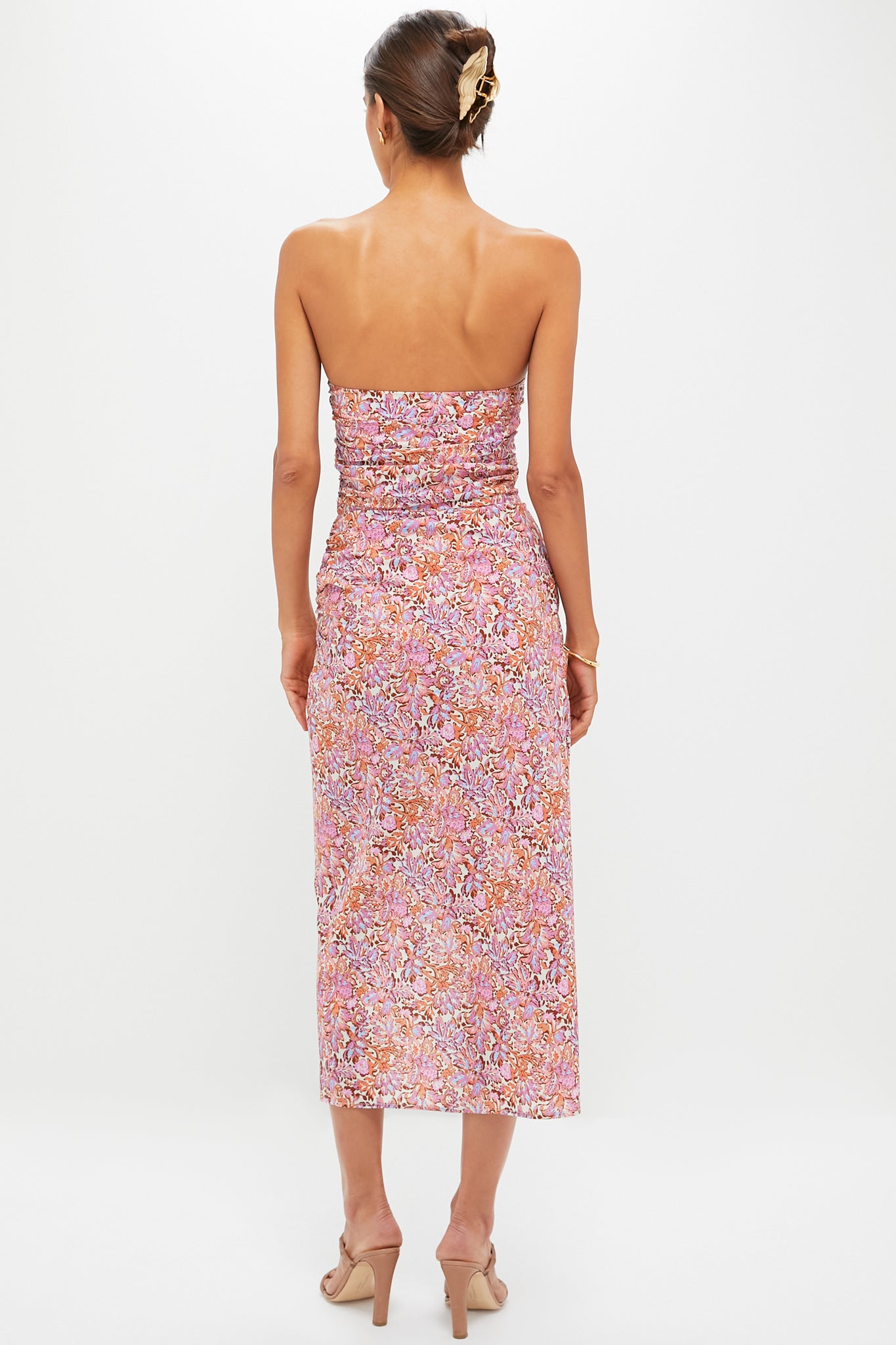 Multi Cleopatre Midi Dress
