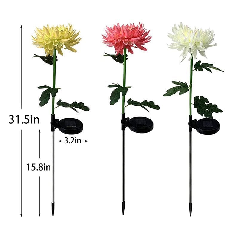 Chrysanthemum Solar Garden Light(6 PCS FREE SHIPPING)