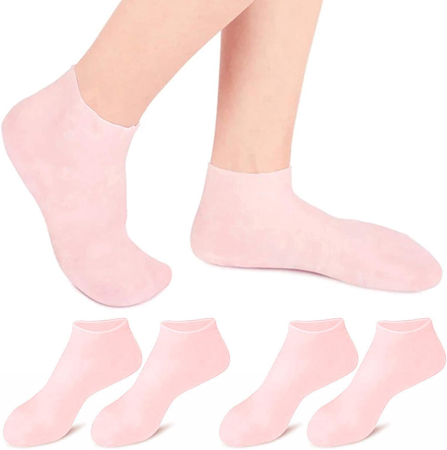 🔥Moisturizing Foot/Hand Mask Exfoliating Silicone Socks Beach Protective Socks