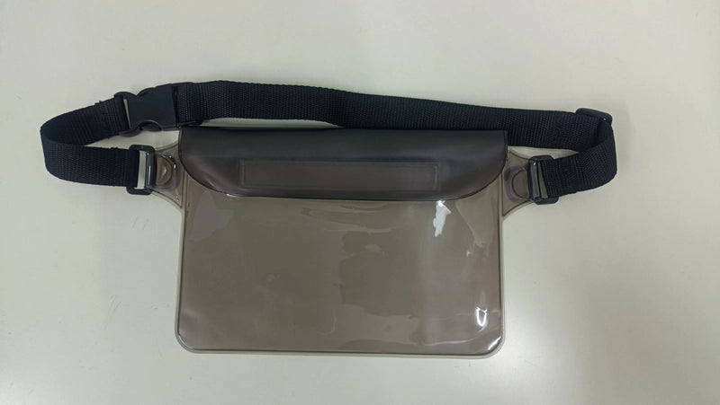 Unisex Casual Solid Color PVC Waist Bags