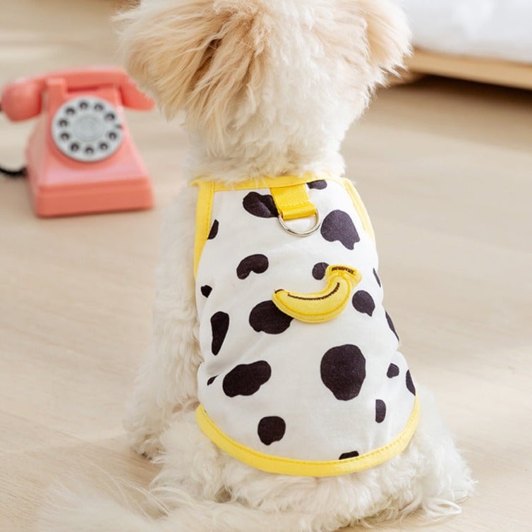 Cute Fruit Decor Dog Vest Harness