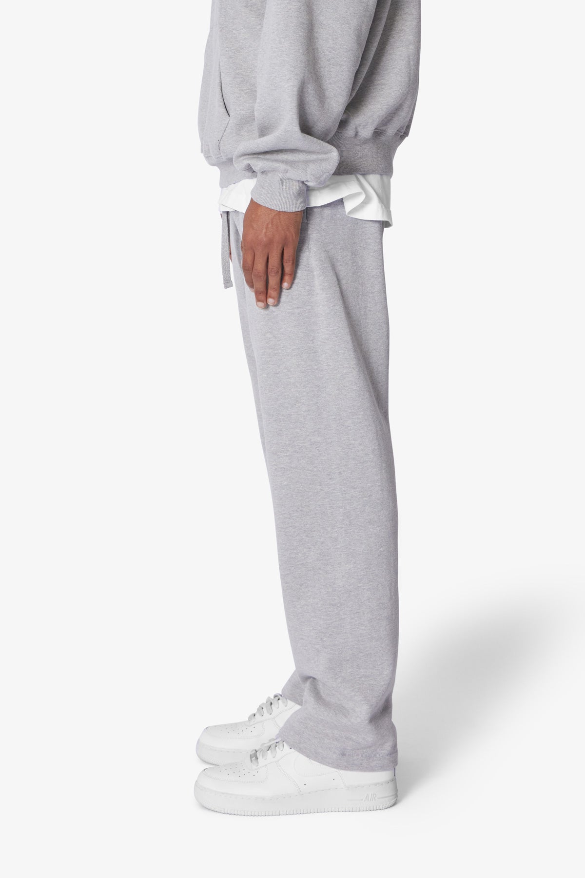 Heavy Relaxed Every Day Sweatpants - Marled Grey