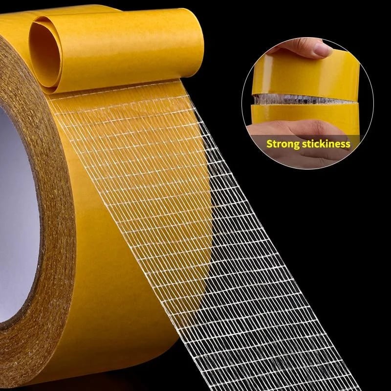 Strong Adhesive Double-sided Gauze fiber Mesh Tape