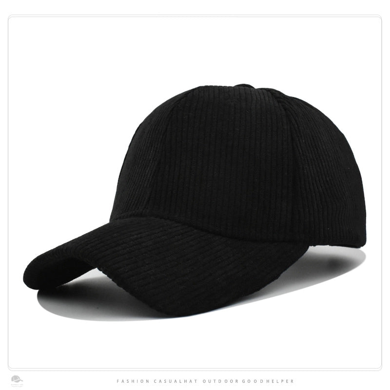 Unisex Elegant Lady Solid Color Curved Eaves Baseball Cap