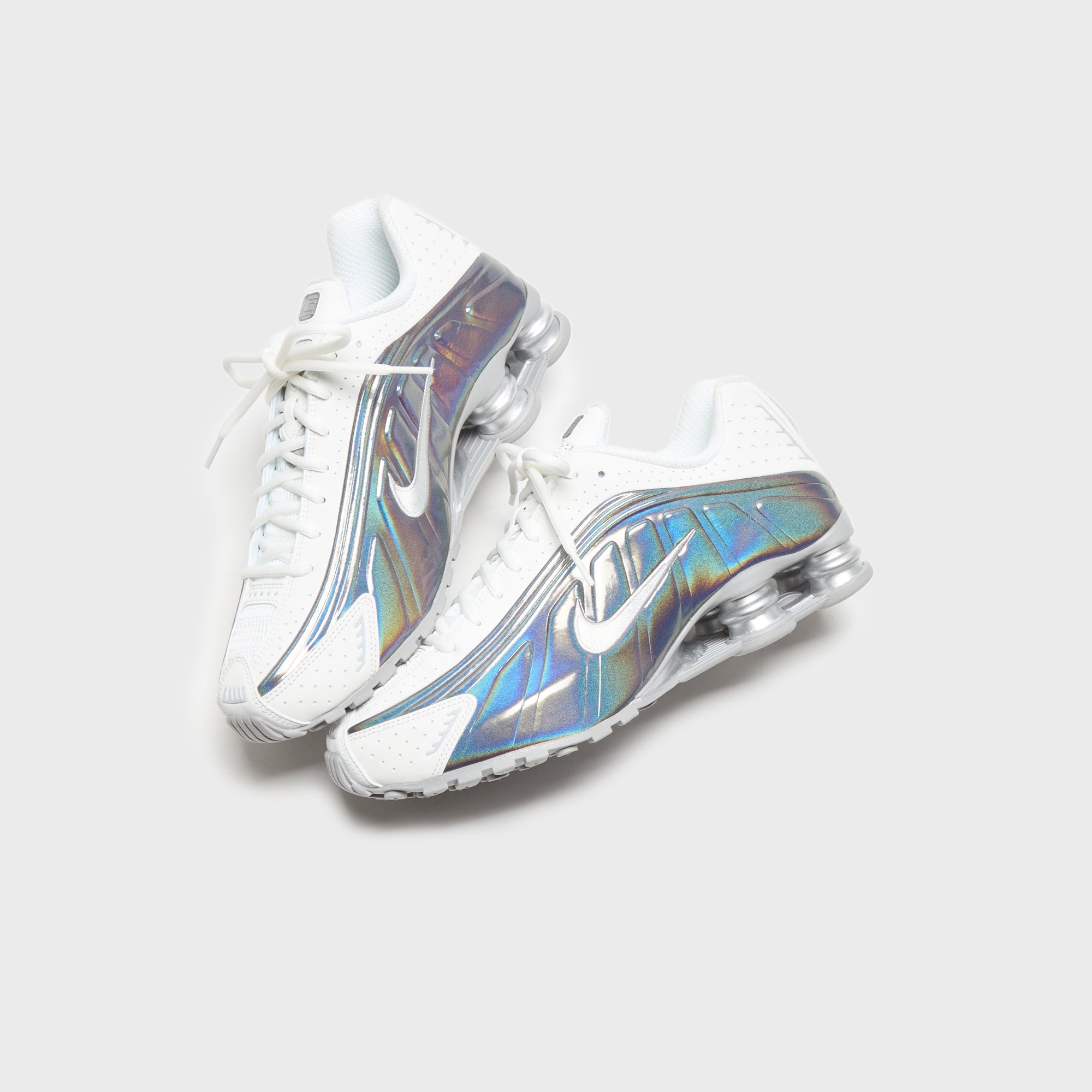 Nike WMNS Shox R4 - Hydrangeas / Metallic Silver / Summit White