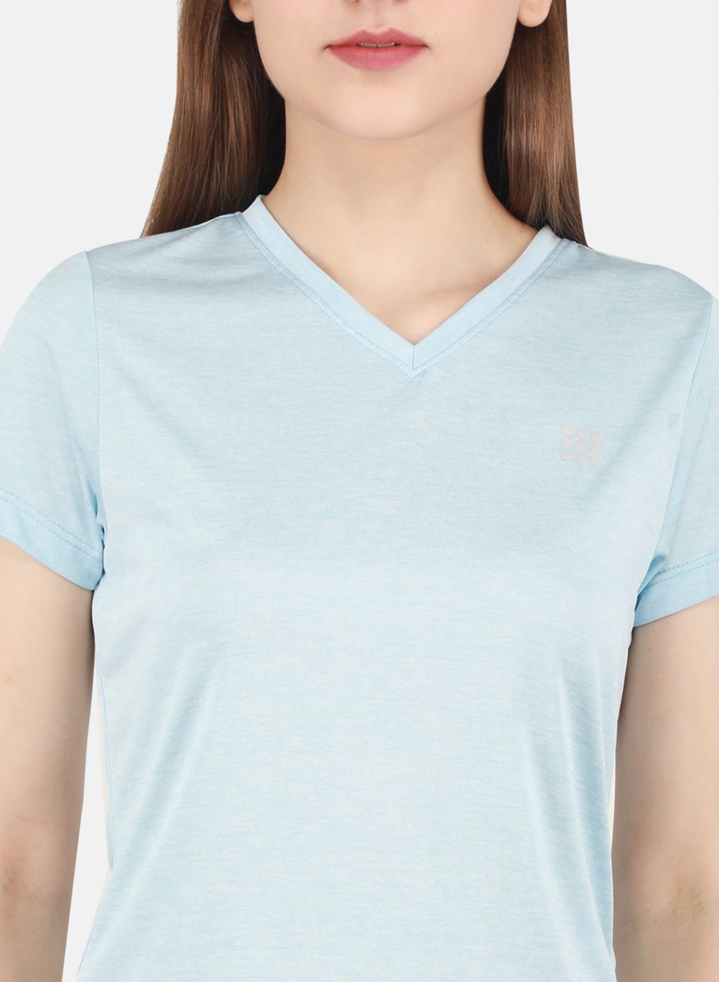 Women Blue Solid Top