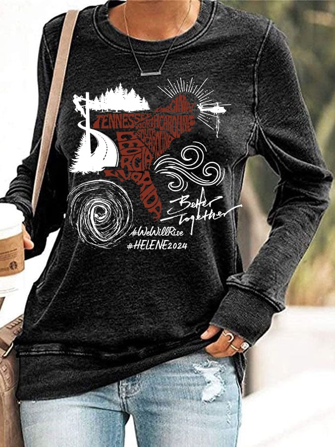 Women's Hearts For North Carolina Sweatshirt