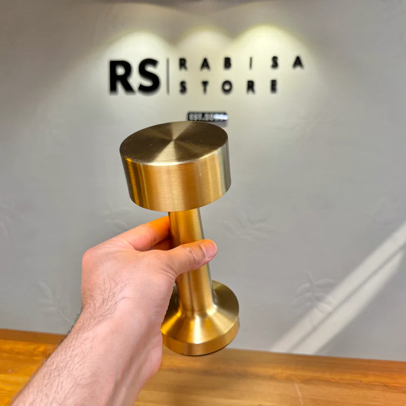 Golden LED Desk Lamp with Touch Sensor - 3 Light Modes