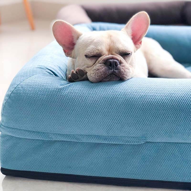 Square Full-wrapped Removable Dog Sofa Bed