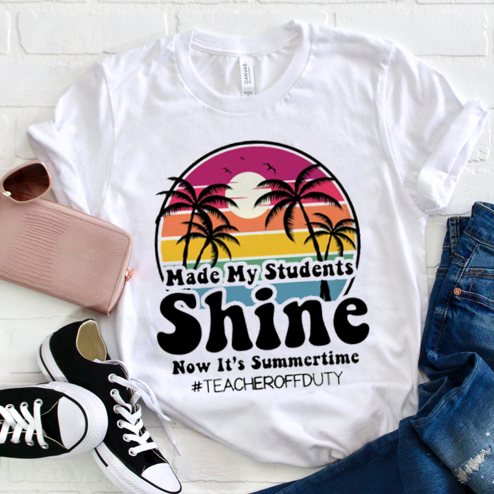 Made My Students Shine Scenery T-Shirt